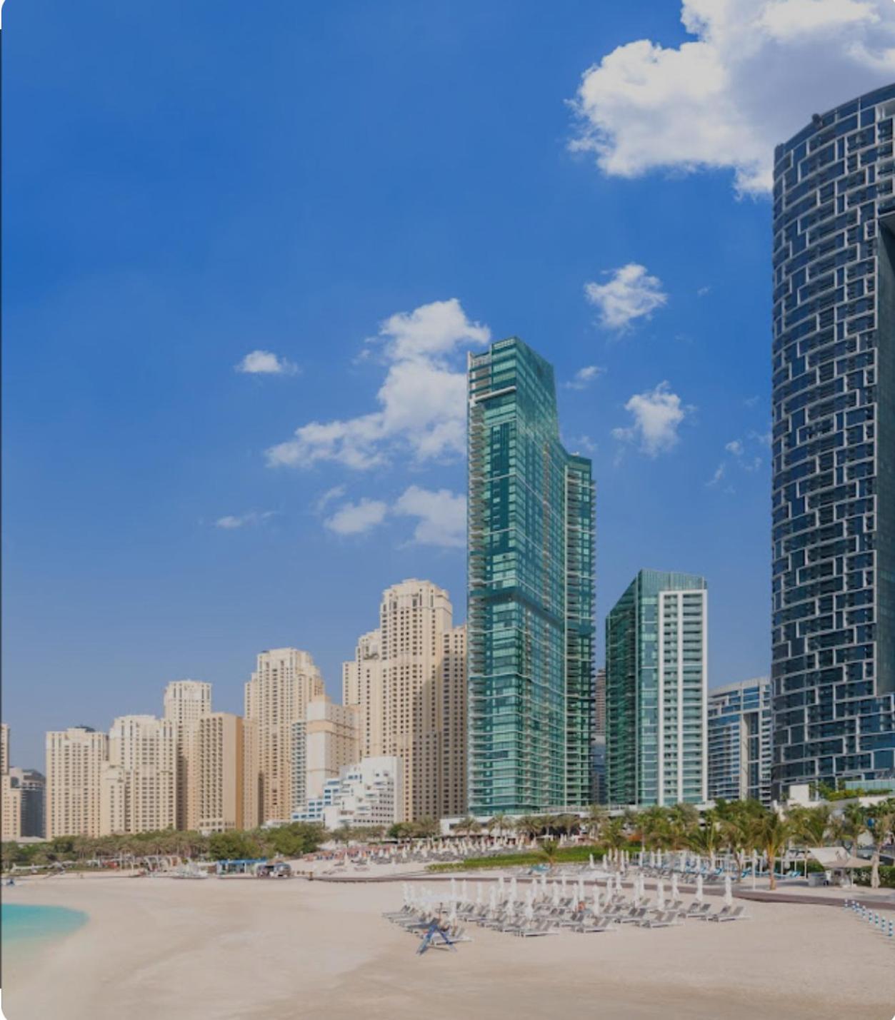 Stunning 5* 4Br-Oceanfront-Apartment Dubai Exteriör bild