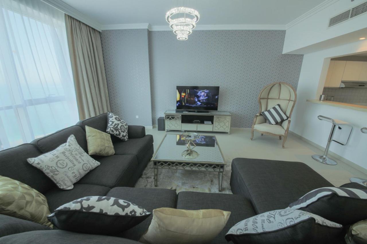 Stunning 5* 4Br-Oceanfront-Apartment Dubai Exteriör bild