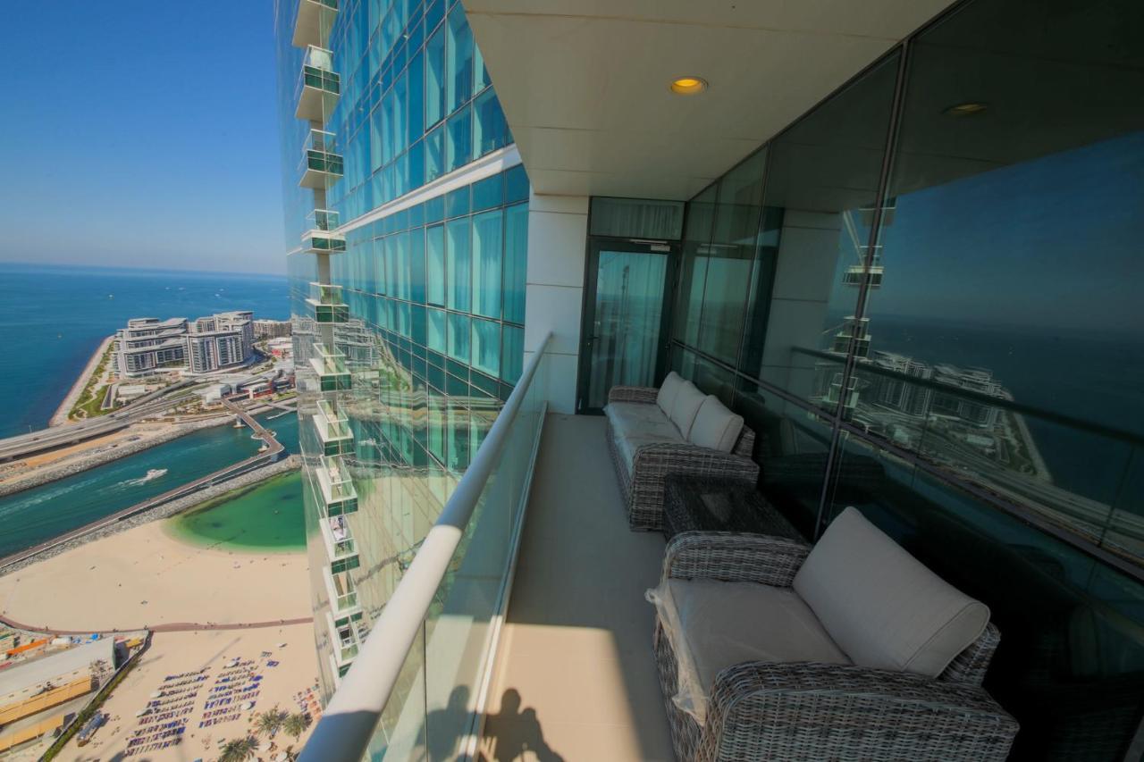 Stunning 5* 4Br-Oceanfront-Apartment Dubai Exteriör bild