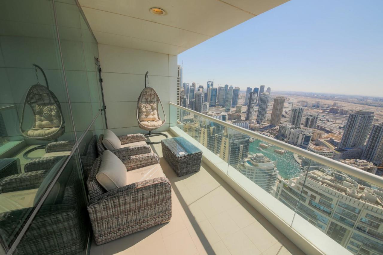 Stunning 5* 4Br-Oceanfront-Apartment Dubai Exteriör bild